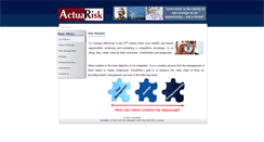 Desktop Screenshot of actuarisk.be