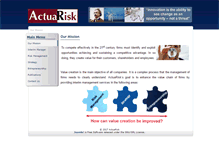 Tablet Screenshot of actuarisk.be